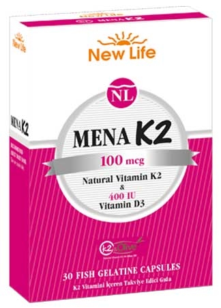 New Life Mena K Vitamin Kapsül